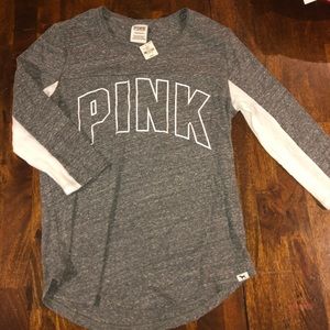 vs pink t shirt